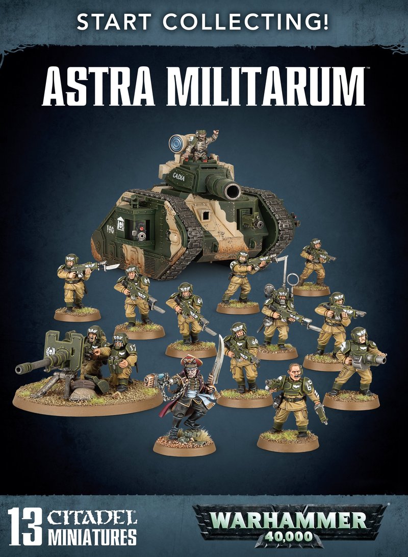 Empieza a coleccionar Astra Militarum (Warhammer)
