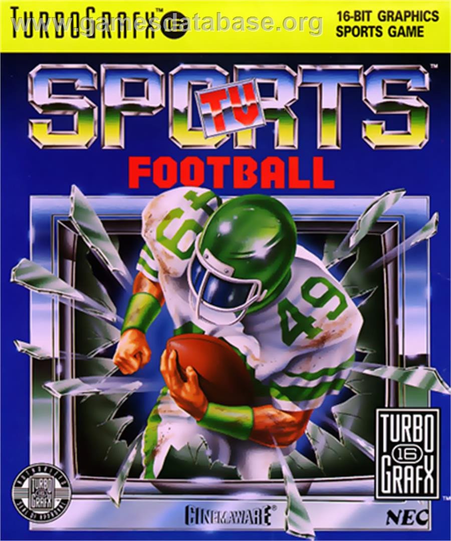 J2Games.com | TV Sports Football (TurboGrafx-16) (Pre-Played - Game Only).