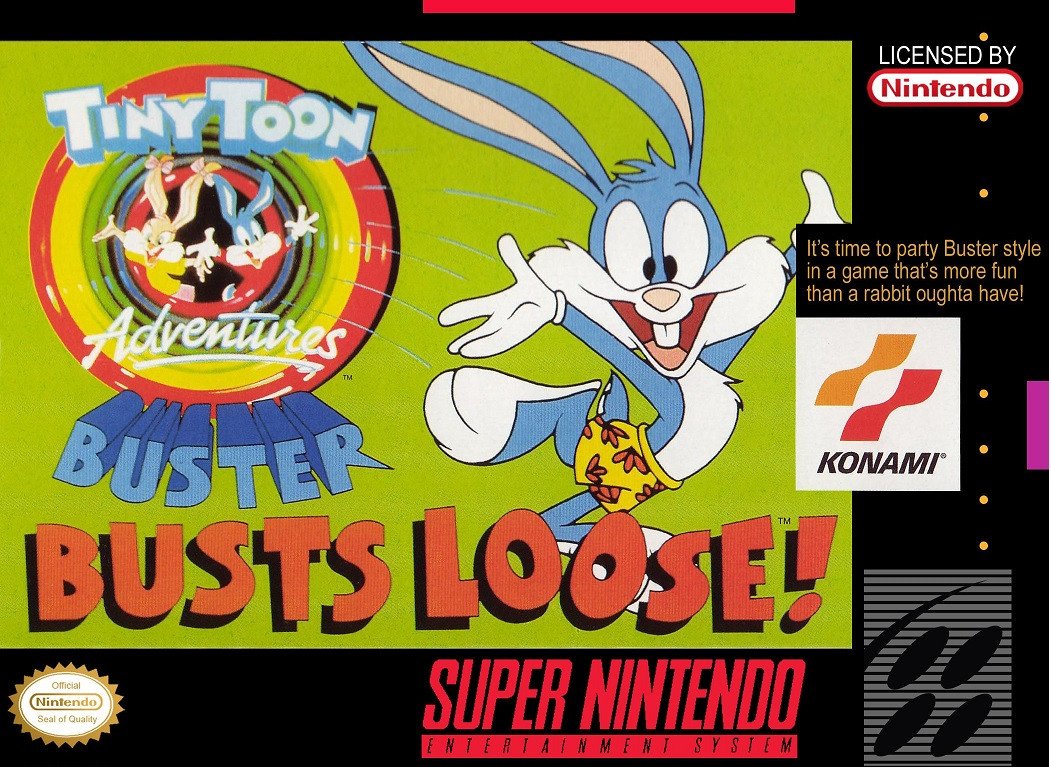 J2Games.com | Tiny Toon Adventures Buster Busts Loose (Super Nintendo) (Pre-Played - Game Only).