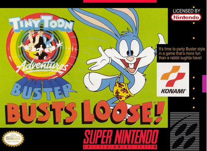 J2Games.com | Tiny Toon Adventures Buster Busts Loose (Super Nintendo) (Pre-Played - Game Only).