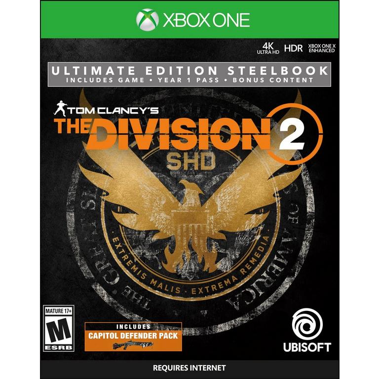 J2Games.com | The Division 2 (Steelbook Edition) (Xbox One) (Pre-Played - Game Only).