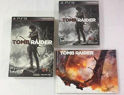 J2Games.com | Tomb Raider with Artbook (Playstation 3) (Pre-Played - CIB - Good).