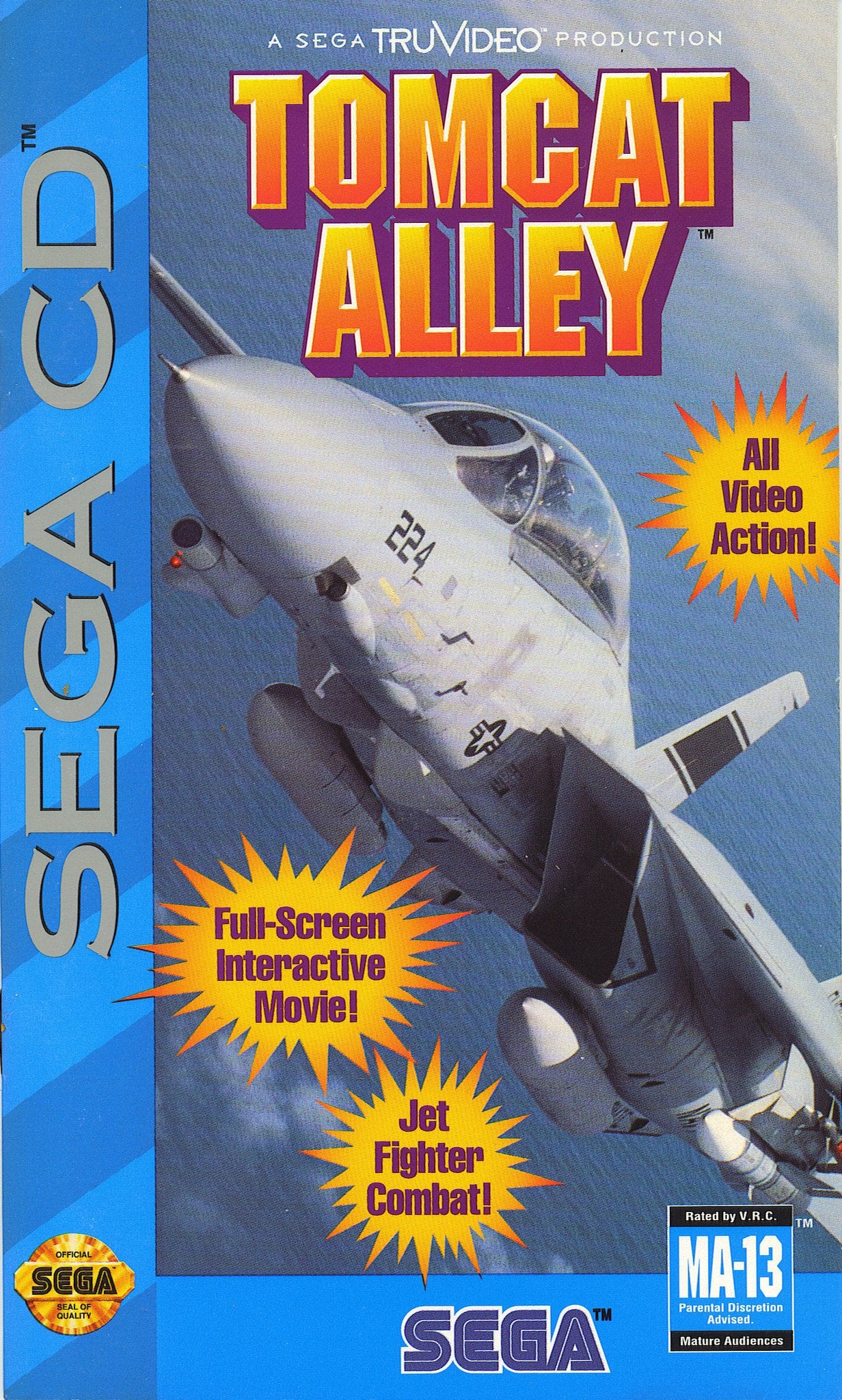 J2Games.com | Tomcat Alley (Sega CD) (Pre-Played - Game Only).