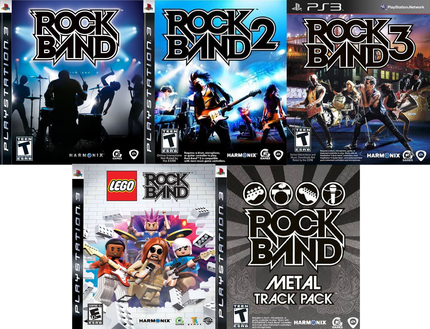J2Games.com | Rock Band Bundle (Playstation 3) (Pre-Played - Game Only).