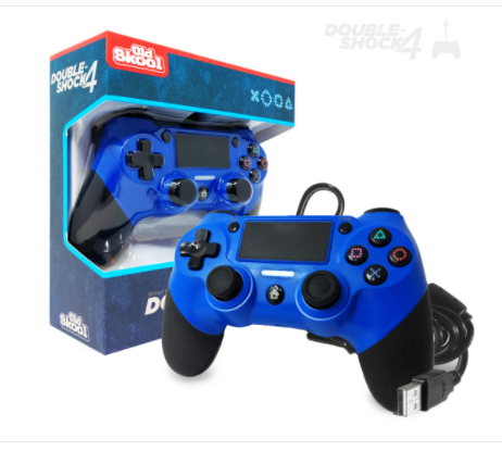 Old-Skool Double-Shock 4 Wired Controller (Playstation 4)