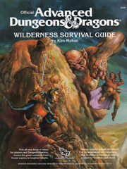 J2Games.com | Advanced Dungeons & Dragons Wilderness Survival Guide Hardcover (Dungeons & Dragons) (Pre-Owned).