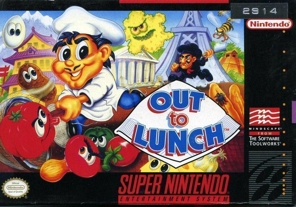 J2Games.com | Out to Lunch (Super Nintendo) (Pre-Played - Game Only).