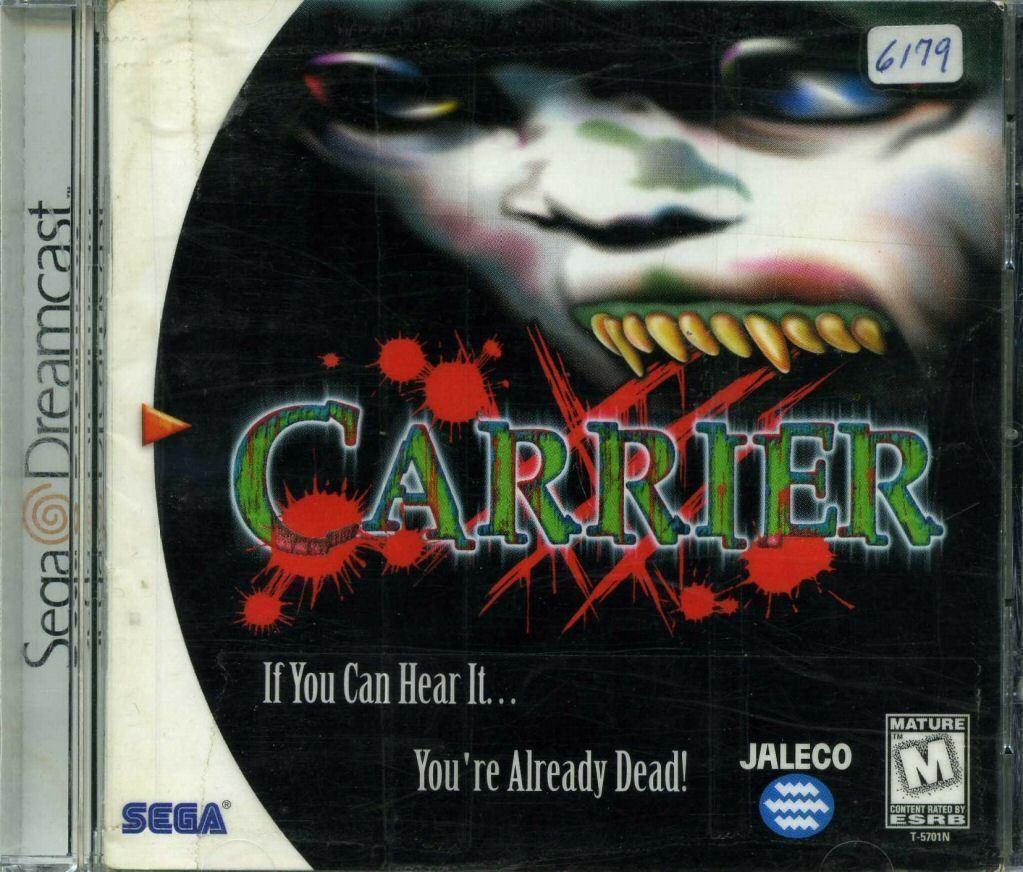 J2Games.com | Carrier (Sega Dreamcast) (Complete - Very Good).