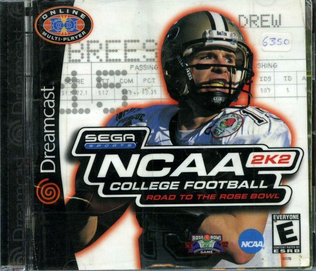 J2Games.com | NCAA College Football 2K2 (Sega Dreamcast) (Pre-Played - Game Only).
