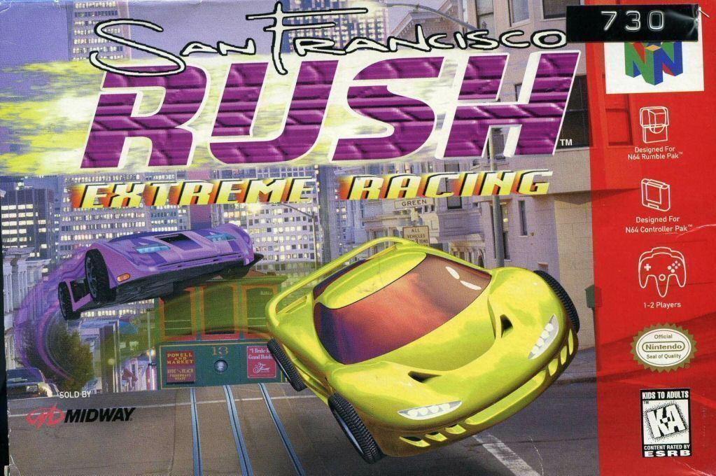 J2Games.com | San Francisco Rush (Nintendo 64) (Pre-Played - Game Only).