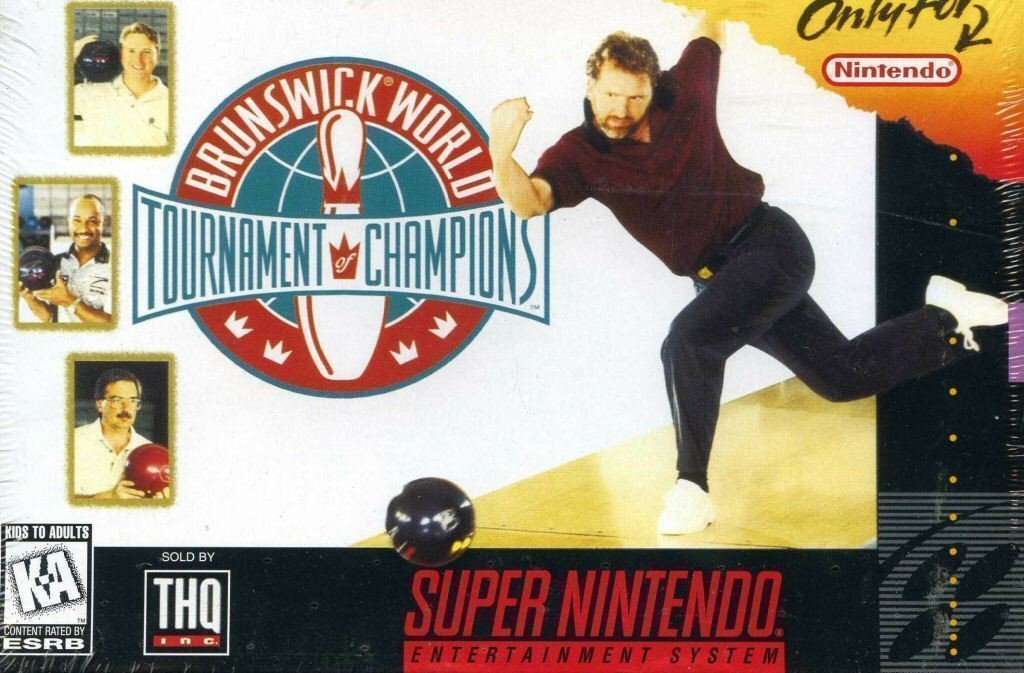 J2Games.com | Brunswick World Tournament of Champions (Super Nintendo) (Pre-Played - CIB - Good).