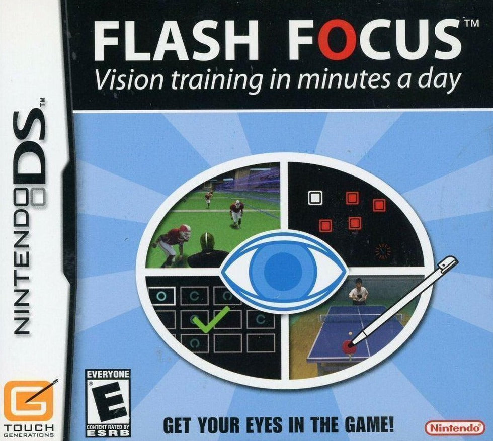 J2Games.com | Flash Focus Vision Training (Nintendo DS) (Pre-Played - Game Only).