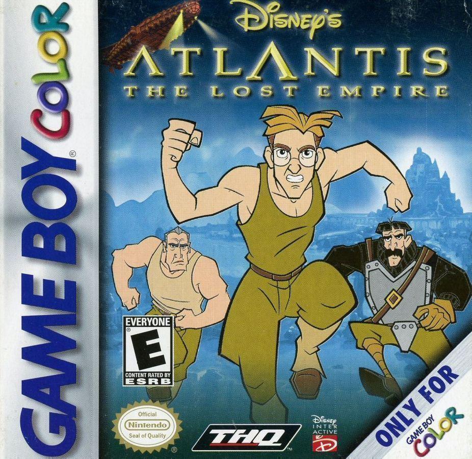 J2Games.com | Atlantis the Lost Empire (Gameboy Color) (Pre-Played - Game Only).