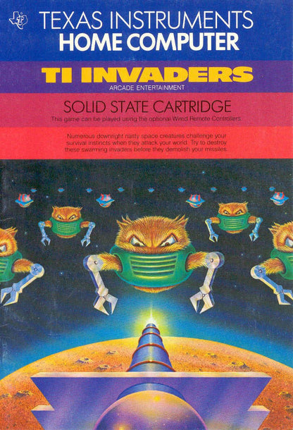 J2Games.com | Ti Invaders (TI-99) (Pre-Played - CIB - See Details.).