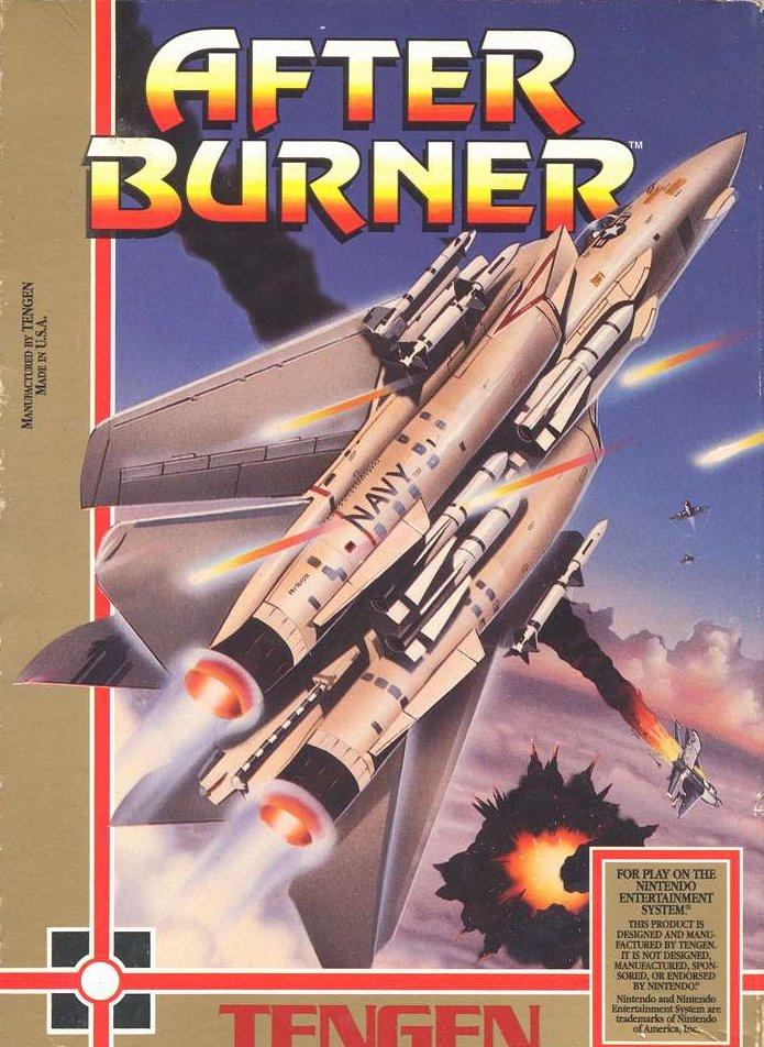 J2Games.com | After Burner (Nintendo NES) (Pre-Played - Complete - Very Good Condition).