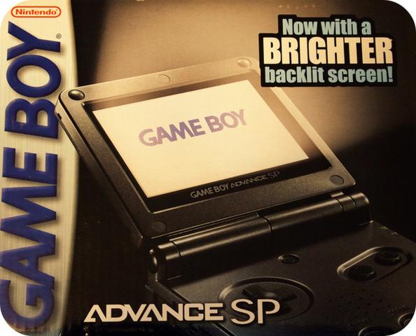J2Games.com | Graphite Gameboy Advance SP (AGS101) (Gameboy Advance) (Pre-Played - CIB - Good).