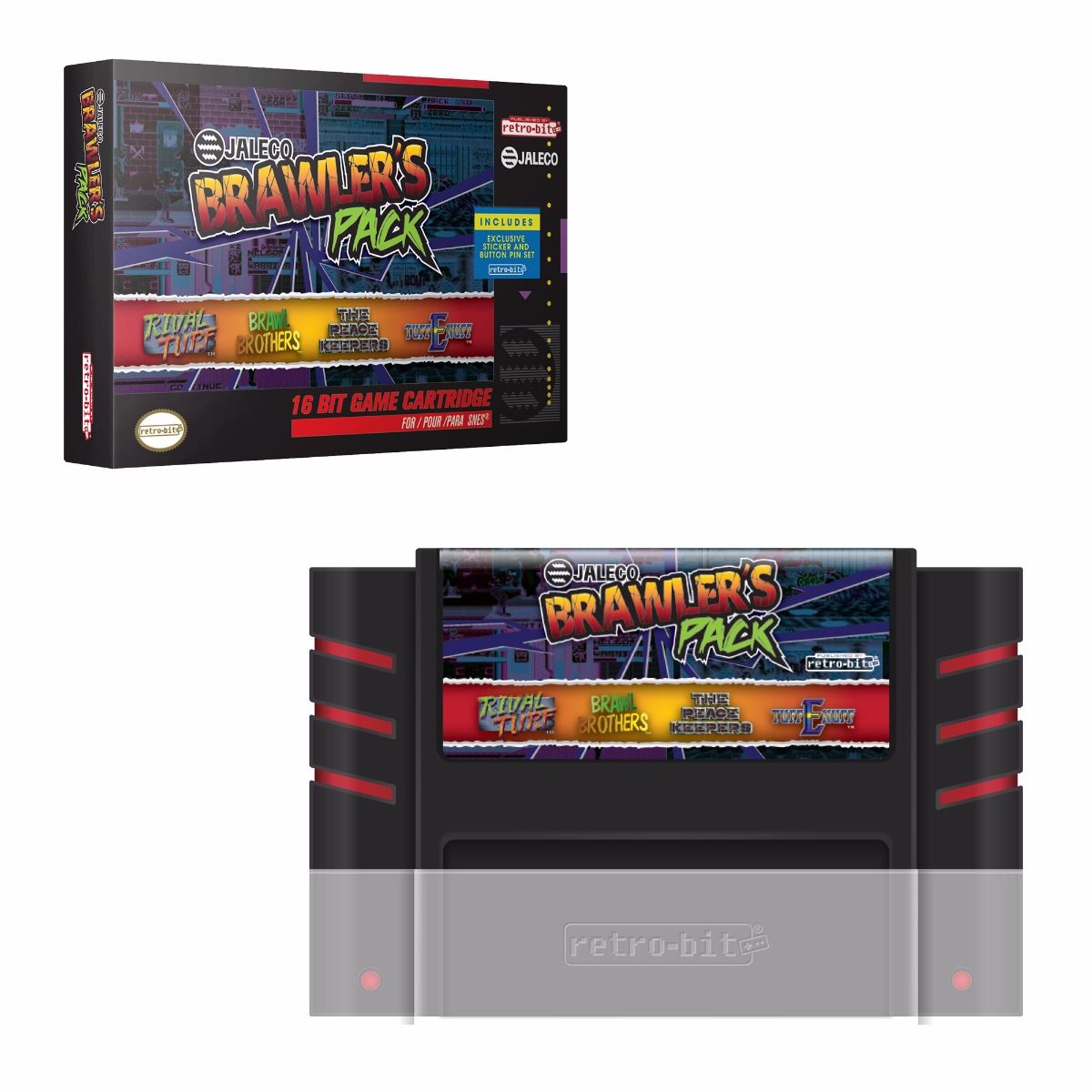 Retro-Bit Brawlers Pack (Super Nintendo)