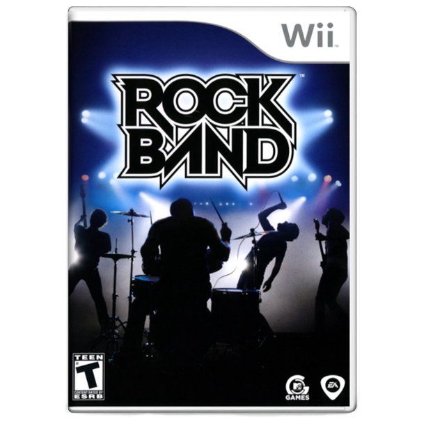 Set Rock Band más megapaquete de 6 juegos (Wii)