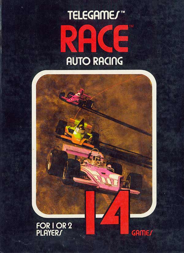J2Games.com | Telegames Race Auto Racing (Atari 2600) (Pre-Played - Game Only).