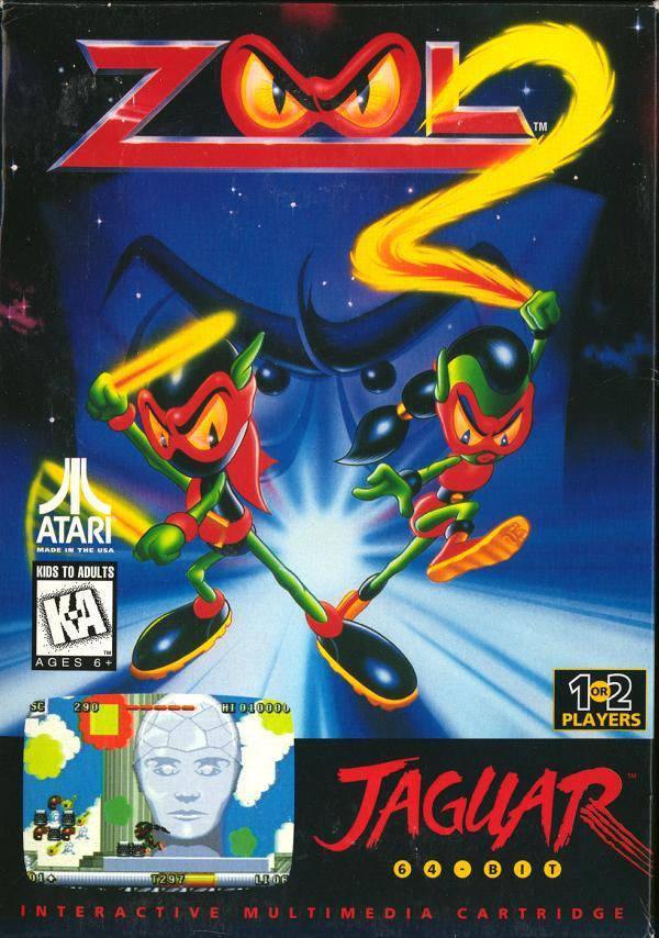 J2Games.com | Zool 2 (Atari Jaguar) (Pre-Played - Game Only).