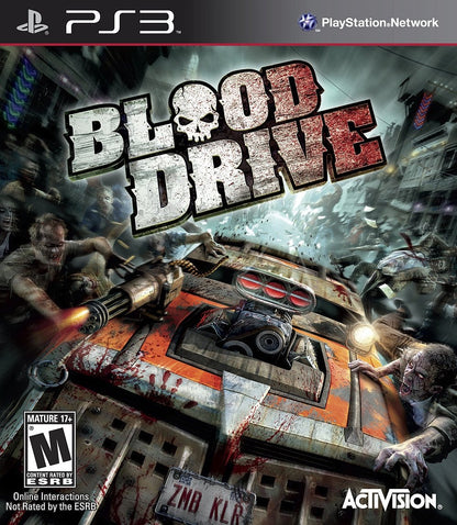 J2Games.com | Blood Drive (Playstation 3) (Pre-Played - CIB - Good).