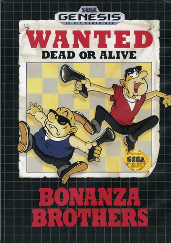 J2Games.com | Bonanza Brothers (Sega Genesis) (Pre-Played - Game Only).