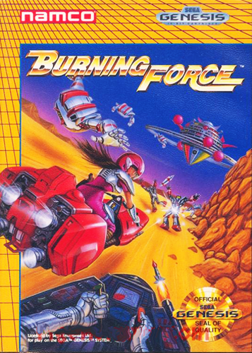 J2Games.com | Burning Force (Sega Genesis) (Pre-Played - CIB - Good).