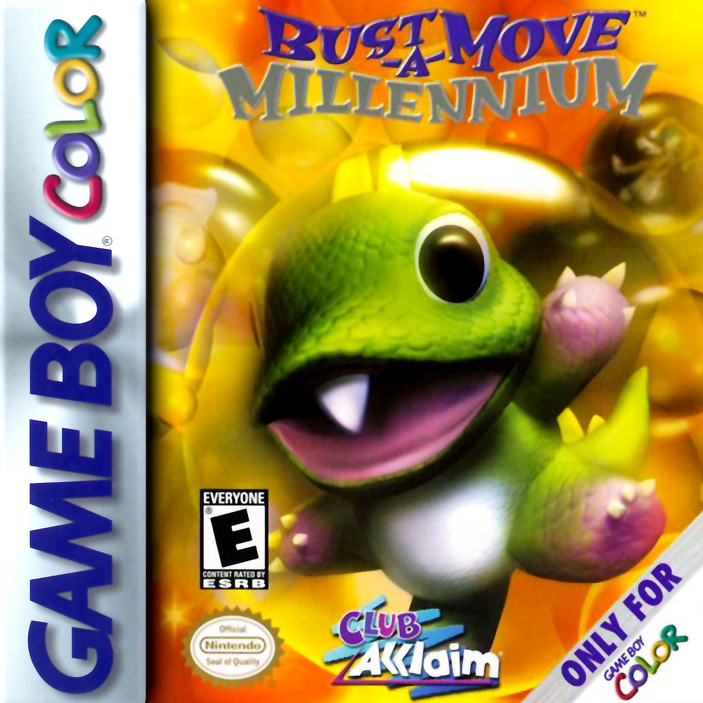 J2Games.com | Bust-A-Move Millennium (Gameboy Color) (Pre-Played - Game Only).