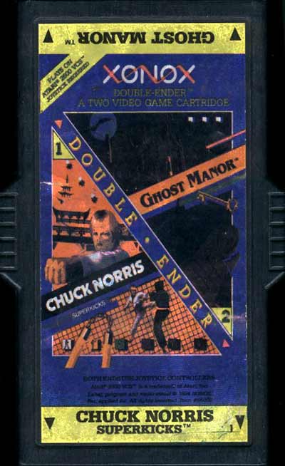 Double Ender: Chuck Norris Superkicks / Ghost Manor (Atari 2600)
