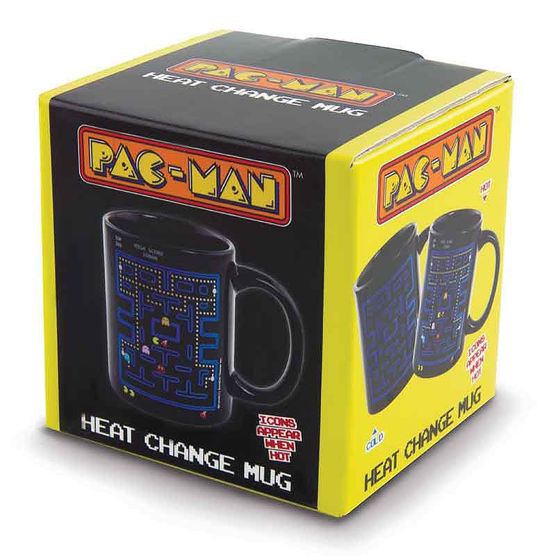 J2Games.com | Pac-Man Mug Heat Change (Brand New).