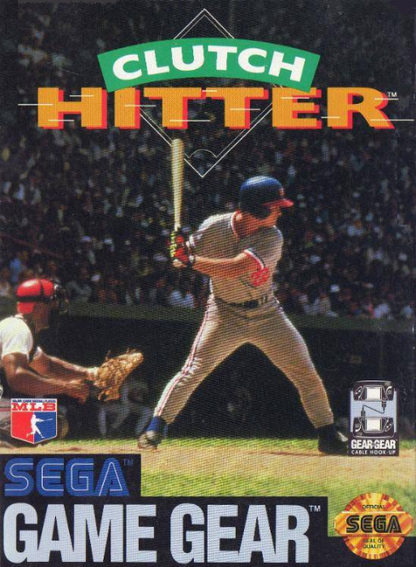J2Games.com | Clutch Hitter (Sega Game Gear) (Pre-Played - Game Only).