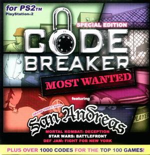 J2Games.com | Code Breaker Most Wanted (Playstation 2) (Pre-Played - Game Only).
