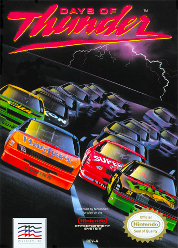 J2Games.com | Days Of Thunder (Nintendo NES) (Pre-Played - Game Only).