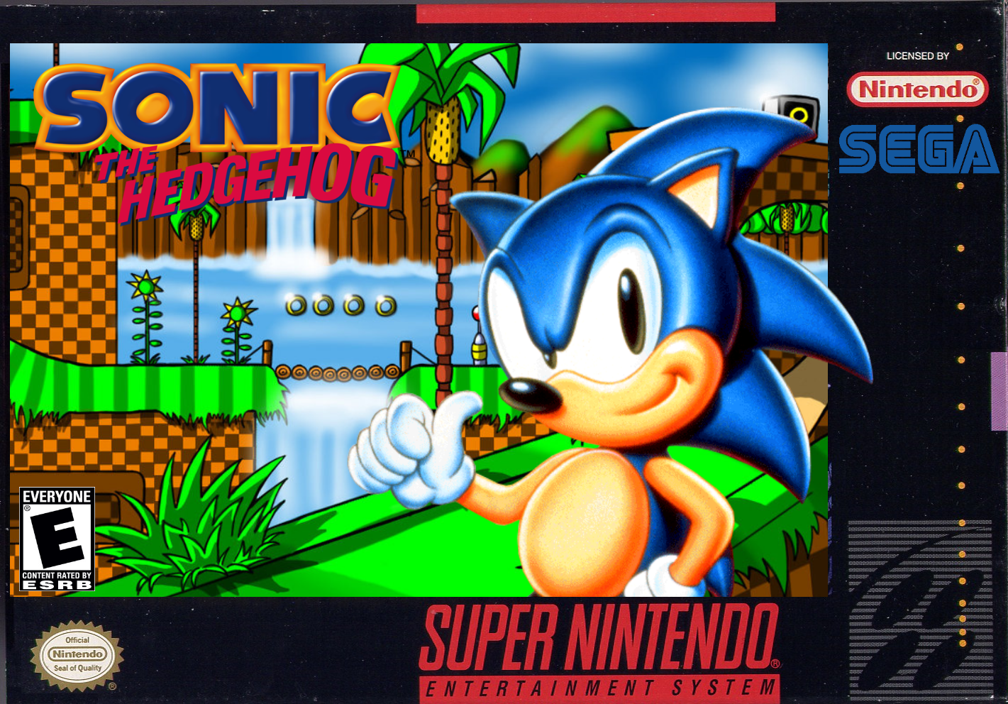 Sonic the Hedgehog [ROM Hack] (Super Nintendo)