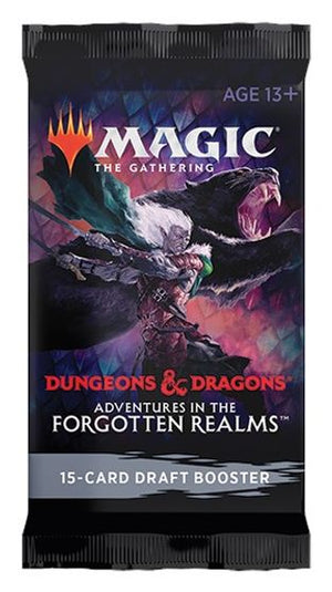 Magic The Gathering: Adventures in the Forgotten Realms Draft Booster J2Games Magic The Gathering: Adventures in the Forgotten Realms Draft Booster J2Games