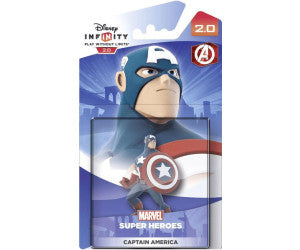 Figura Capitán América Disney Infinity: Marvel Super Heroes 2.0 (Juguetes)