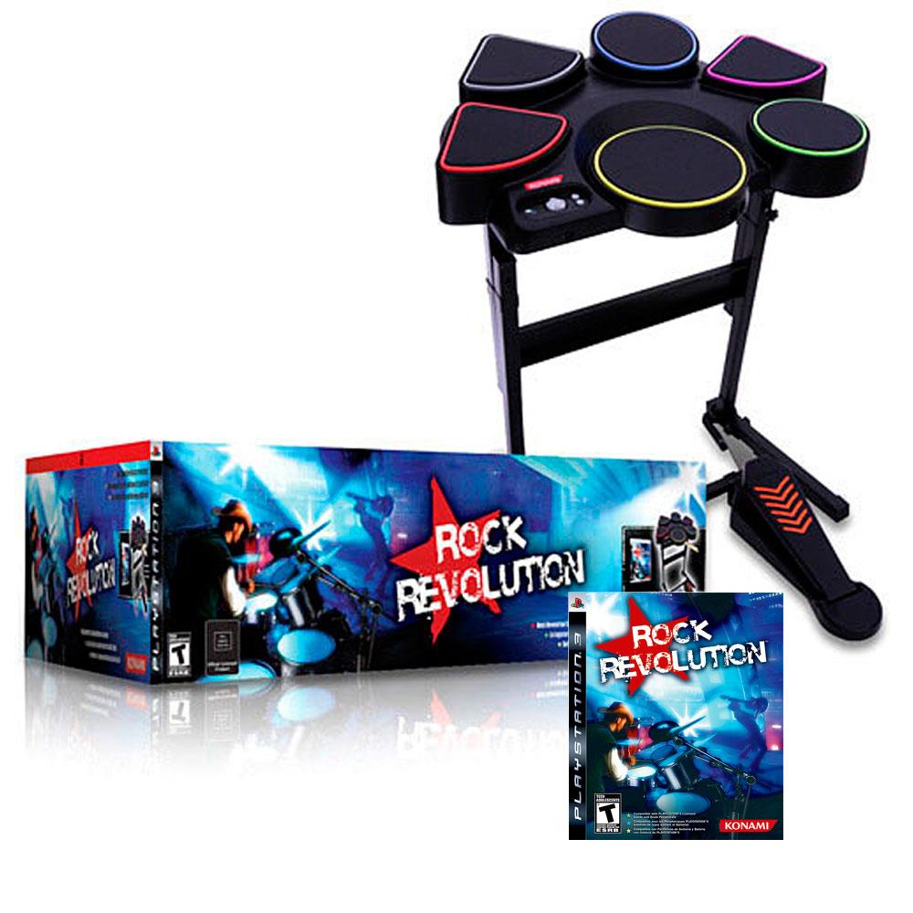 Rock Revolution (with Drum Kit) (Playstation 3)