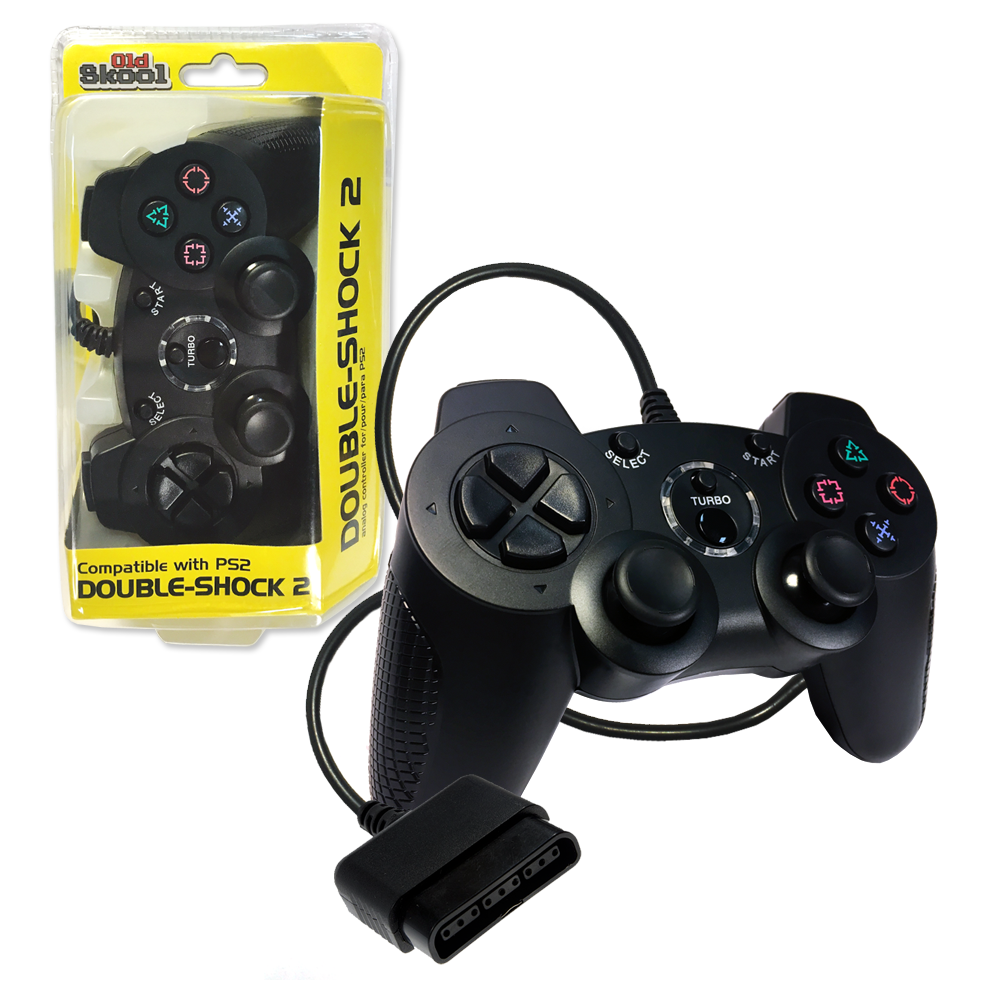 J2Games.com | Old Skool Double-Shock 2 (Playstation 2) (Brand New).