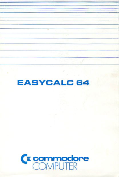Easycalc (Commodore 64)