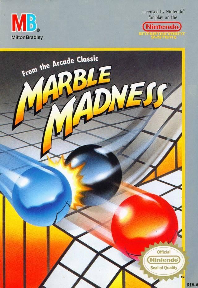 J2Games.com | Marble Madness (Nintendo NES) (Pre-Played - Game Only).