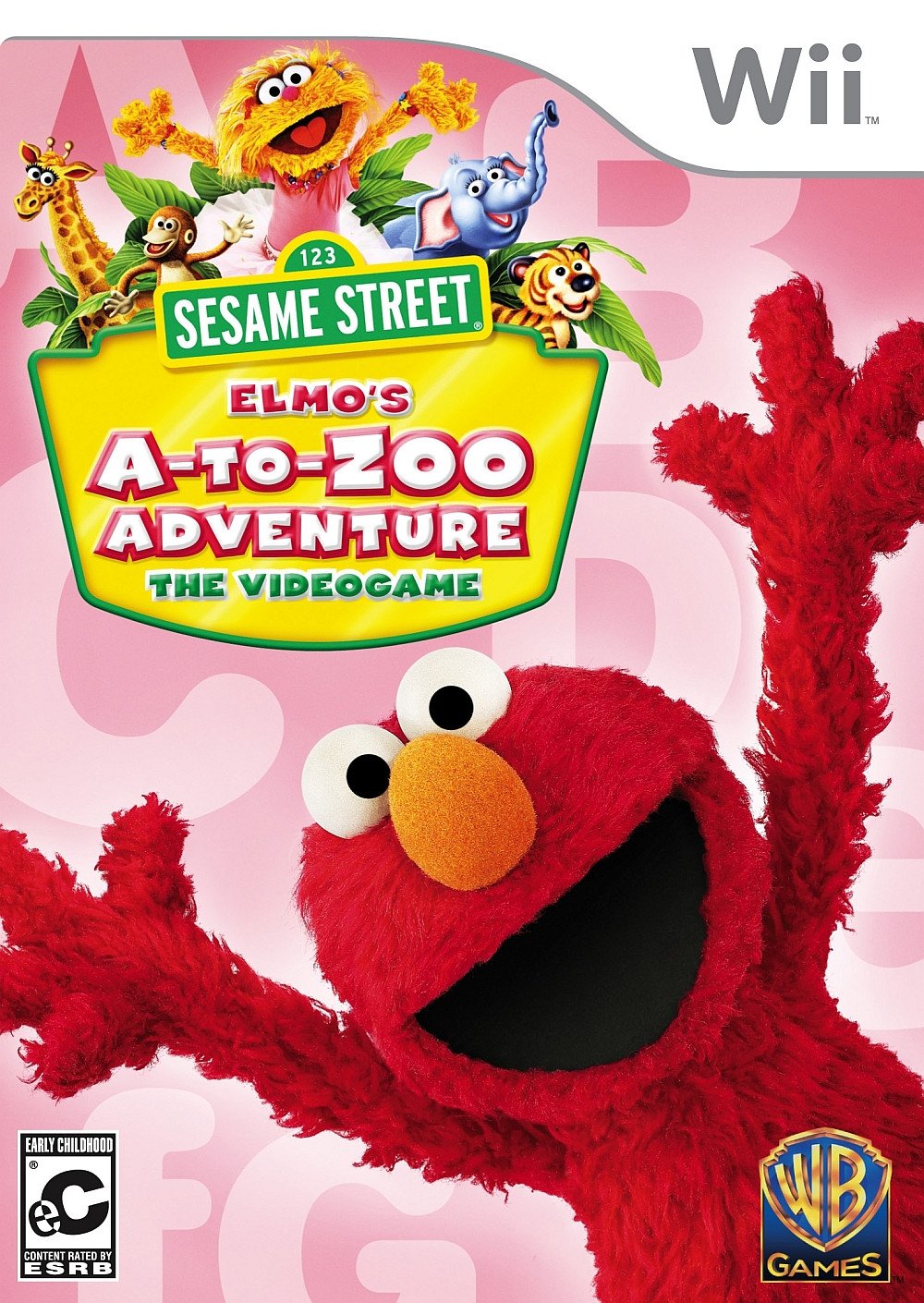 J2Games.com | Sesame Street: Elmo's A-To-Zoo Adventure (Wii) (Pre-Played - Game Only).