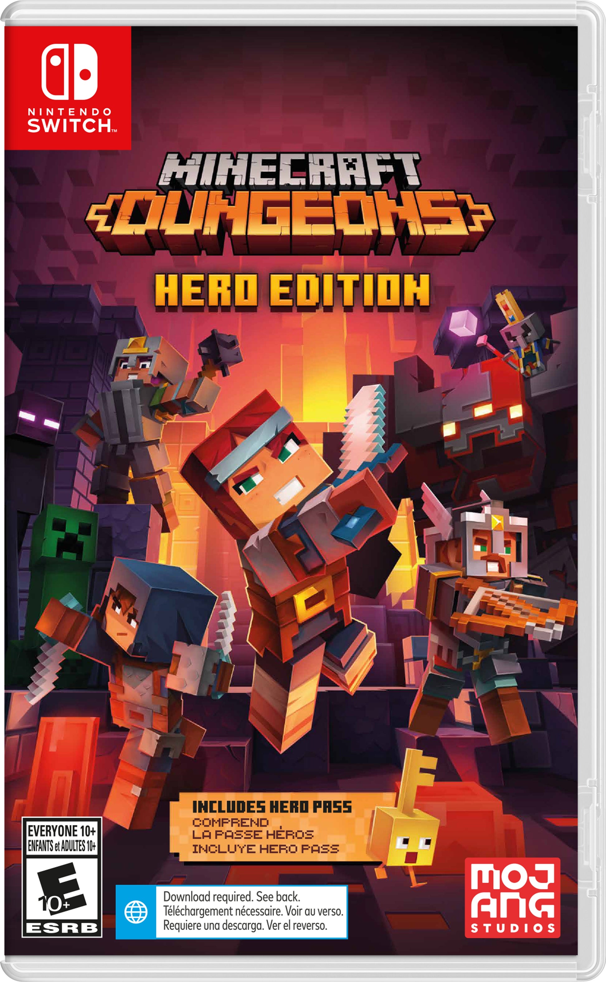 J2Games.com | Minecraft Dungeons Hero Edition (Nintendo Switch) (Brand New).