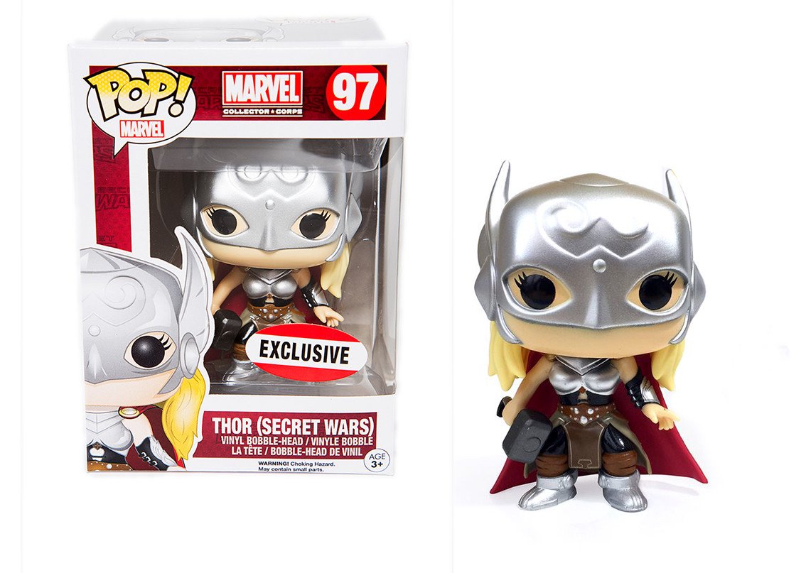 J2Games.com | POP! Marvel Collectors Corp 97: Thor (Secret Wars) [Exclusive] (Brand New) (Funko).