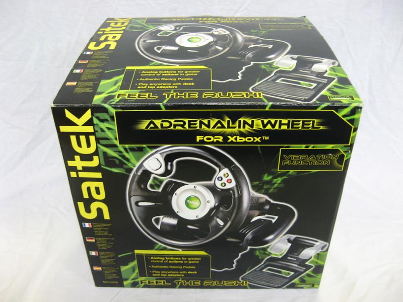 J2Games.com | Saitek Adrenalin Wheel (Xbox) (Pre-Played - Game Only).