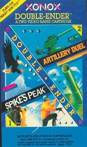 J2Games.com | Artillery Duel/Spike's Peak (Atari 2600) (Pre-Played - Game Only).