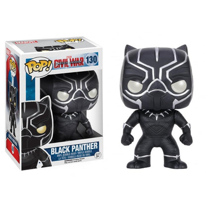 J2Games.com | POP! Marvel Captain America Civil War 130: Black Panther (Toys) (Brand New).