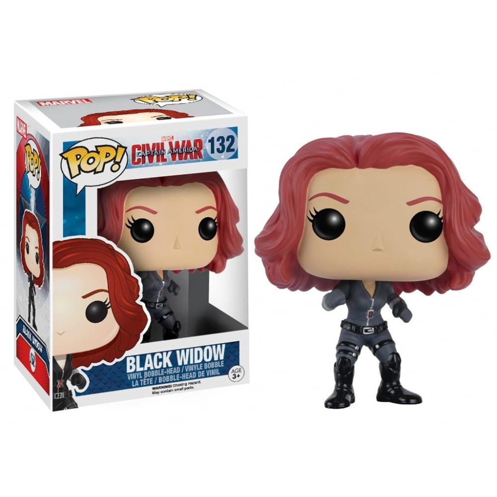 J2Games.com | POP! Marvel Captain America Civil War 132: Black Widow (Brand New) (Funko).