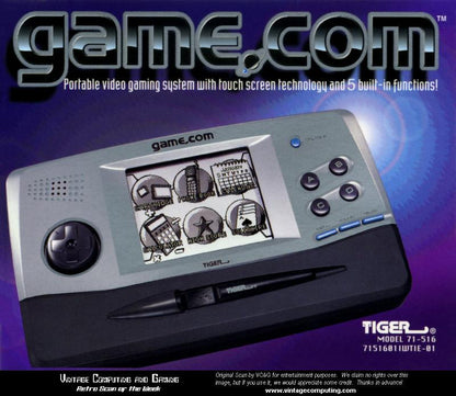 J2Games.com | Game.com (Tiger) (Pre-Played - CIB - Good).