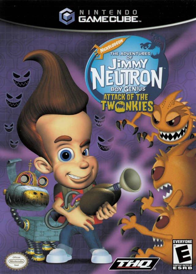 J2Games.com | Jimmy Neutron Attack of the Twonkies (Gamecube) (Pre-Played - Game Only).