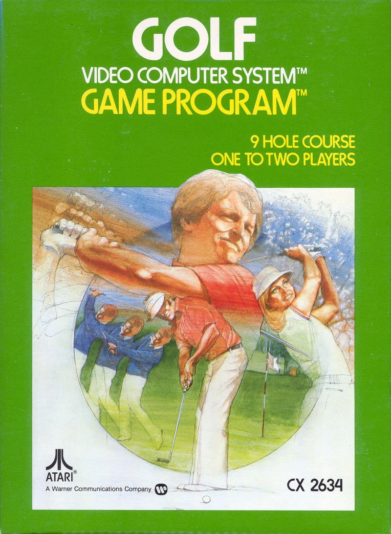 J2Games.com | Golf (Atari 2600) (Pre-Played - Game Only).